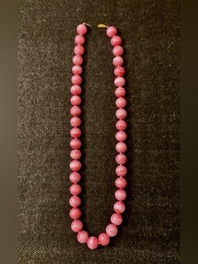 Vintage Murano Glass Beads pale pink
